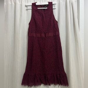Banana Republic Purple Lace Dress